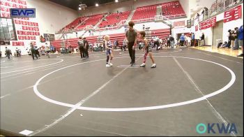 58 lbs Consolation - Paul Walker, Piedmont vs Tyde Begley, Choctaw Ironman Youth Wrestling