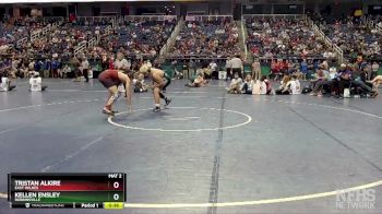 1A 215 lbs Cons. Semi - Tristan Alkire, East Wilkes vs Kellen Ensley, Robbinsville