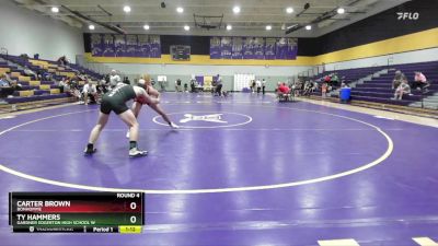 175 lbs Round 4 - Carter Brown, Bonhomme vs Ty Hammers, Gardner Edgerton High School W