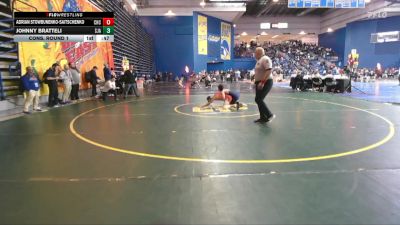 126 lbs Cons. Round 1 - Johnny Bratteli, St James Academy vs Adrian Stowbunenko-Saitschenko, Calvert Hall College