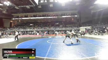 138 lbs Cons. Round 4 - Ian Thor, Golden Valley vs Logan Banks, Del Oro