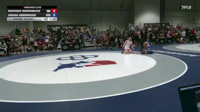 74 lbs Champ. Round 1 - Dagvabat Munkhbayar, United Wrestling Club vs Joshua Greenwood, Beat The Streets Cleveland