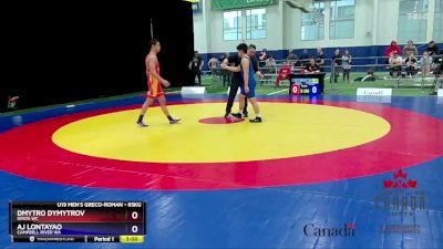 65kg 1st Place Match - Dmytro Dymytrov, Dinos WC vs AJ Lontayao, Campbell River WA