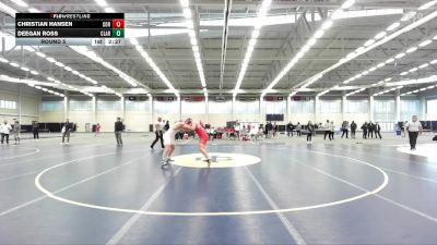 184 lbs Round 5 - Deegan Ross, Clarion vs Christian Hansen, Cornell