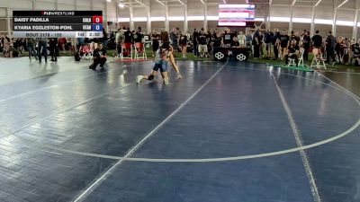 155 lbs Champ. Round 1 - Daisy Padilla, Colorado vs Kyaria Eggleston-Pohl, Utah