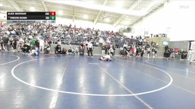 142 lbs 3rd Place Match - Alex Mateaki, Champions Wrestling Club vs Trevin Dunn, Sanderson Wrestling Academy