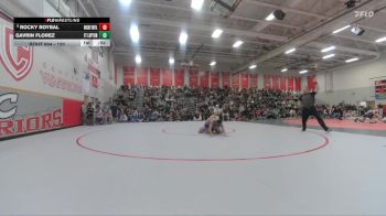 132 lbs Cons. Round 4 - Rocky Roybal, Rocky Mountain vs Gavrin Florez, Fort Lupton