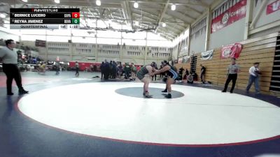 190 lbs Quarterfinal - Bernice Lucero, College Park vs Reyna Jimenez, Dougherty Valley