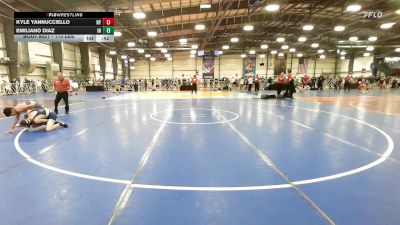 113 lbs Consi Of 64 #1 - Kyle Yannucciello, NY vs Emiliano Diaz, IN