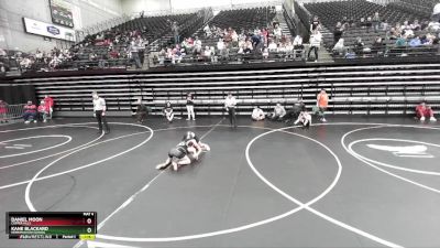 123 lbs Champ. Round 2 - Daniel Moon, Copper Hills vs Kane Blackard, Herriman High School
