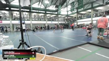 129-137 lbs Cons. Round 3 - Noah Davis, Pontiac High School vs Luca Rutili, Cory Clark Wrestling Club