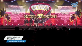 Nu Matics Athletics - Titanium [2024 L3 Junior - D2 - Small - A Day 1] 2024 Spirit Sports Grand Nationals