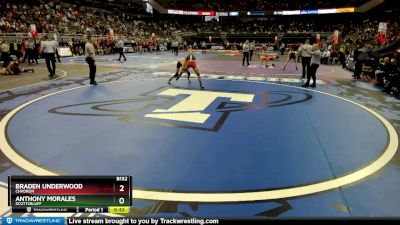 Cons. Round 1 - Braden Underwood, Chadron vs Anthony Morales, Scottsbluff