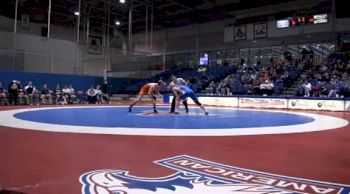 197 lbs match Daniel Mitchell American vs. Jay Hahn Bucknell