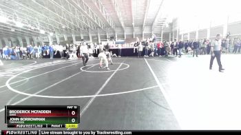 126 lbs Champ. Round 1 - Broderick McFadden, Davis vs John Borrowman, Timpanogos