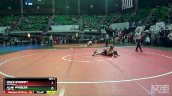 7A 175 lbs Quarterfinal - John McKinney, Huntsville vs Adam Wheeler, Chelsea