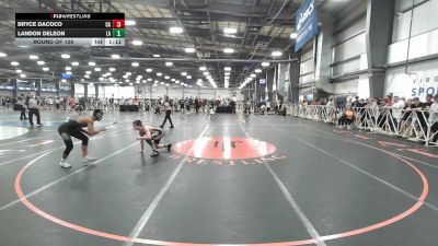 113 lbs Round Of 128 - Bryce Dacoco, CA vs Landon Deleon, LA