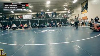 165 lbs Cons. Round 2 - Nicky Giacalone, Seckman vs Zayne Groetecke, Ritenour