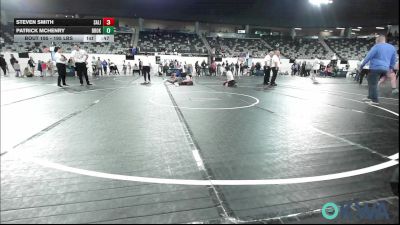 195 lbs 2nd Place - Steven Smith, Salina Wrestling Club vs Patrick McHenry, Broken Arrow Wrestling Club