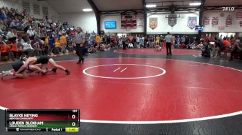 157 lbs 3rd Place Match - Blayke Heying, Benton Community vs Louden Bloxham, Cedar Rapids Kennedy