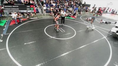 120 lbs Champ. Round 2 - Conan Corrales, Rough House Wrestling Club vs Maxwell Matito, Cal Grapplers Wrestling Club