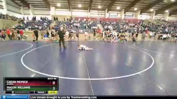 41-44 lbs Round 2 - Mason Williams, Idaho vs Cadan Mcpeck, Alaska