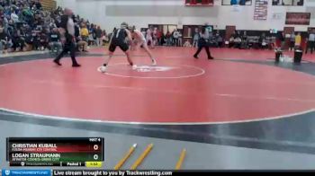182 lbs 7th Place Match - Christian Kuball, Fulda-Murray Cty Central vs Logan Straumann, Atwater-Cosmos-Grove City