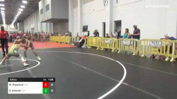 106 lbs Rr Rnd 1 - Matt Rowland, Pinecrest Wrestling Club vs Grayson Hoover, Ohio Titan