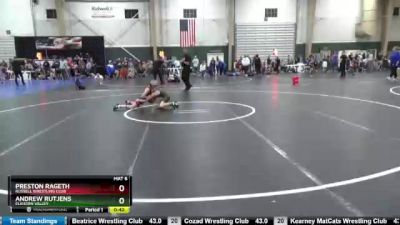 70 lbs Cons. Round 2 Andrew Rutjens Elkhorn Valley vs Preston Rageth Russell Wrestling Club