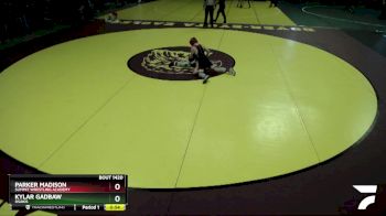 90 lbs Champ. Round 1 - Kylar Gadbaw, Osakis vs Parker Madison, Summit Wrestling Academy