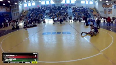 120 Blue Round 3 - Tiago Neves, Timber Creek vs Carson Lutz, Glynn Academy