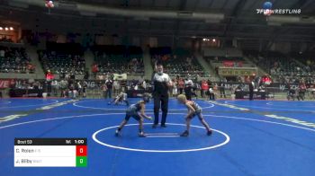 61 lbs Consolation - Canton Rolen, F-5 Grappling vs Josiah Bilby, South Central Punishers