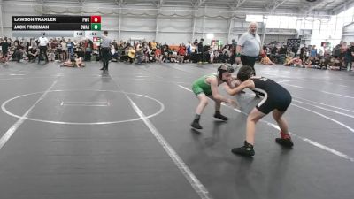 72 lbs Round 2 (4 Team) - Lawson Traxler, Perrysburg WC vs Jack Freeman, Contenders WA Green