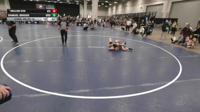 105 lbs Cons. Rd Of 16 - Samuel Briggs, Community Youth Center - Concord Campus Wrestling vs Kellen Eva, Aniciete Training Club