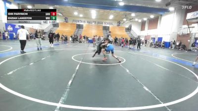 115-119 lbs Round 1 - Ehziah Langston, Wrightwood Wrestling Club vs Idin Parvinchi, 10th Planet Mission Viejo