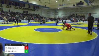 135 lbs Round Of 16 - Alan Salguero Jr., Orting (WA) vs Adyn Bostick, Sunnyside (AZ)