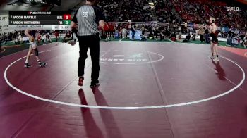 3A 132 lbs Champ. Round 1 - Jason Wethern, Valley vs Jacob Hartle, New Plymouth