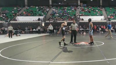 6A 132 lbs Champ. Round 1 - Zeke Smith, Mortimer Jordan HS vs Amari Williams, Lee-Huntsville HS