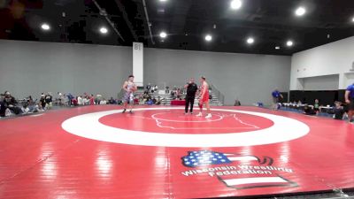 215 lbs Wyatt Kleinschmit, South Dakota Red vs Tyler Meeuwsen, Team Michigan - Red