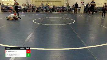 75-85 lbs Round 1 - Reign Gutterman, Shamrock Wrestling Club vs Eric Ramirez, Wolverine Wrestling Club