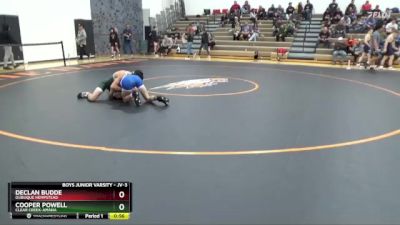 JV-8 lbs Round 2 - Payton Hill, Burlington Notre Dame vs Braylon Armstrong-Brush, Prairie, Cedar Rapids