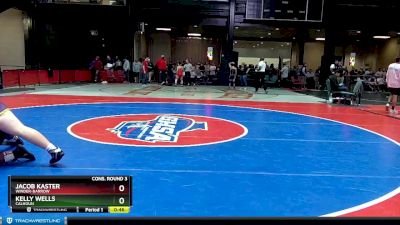 5A-215 lbs Cons. Round 3 - Jacob Kaster, Winder-Barrow vs Kelly Wells, Calhoun