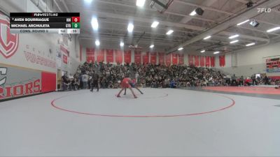 120 lbs Cons. Round 5 - Michael Archuleta, Center vs Aven Bourriague, Ignacio