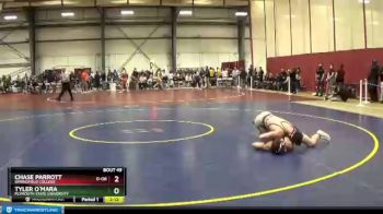 149 lbs Champ. Round 1 - Chase Parrott, Springfield College vs Tyler O`Mara, Plymouth State University