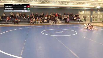 138 lbs Round 1 (16 Team) - Cale Wills, Augusta vs Isaac Reed, Minden