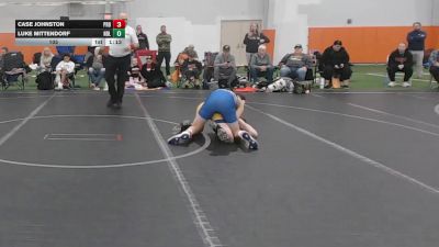 105 lbs Round 6 (10 Team) - Case Johnston, Prodigy vs Luke Mittendorf, Notre Dame Lions
