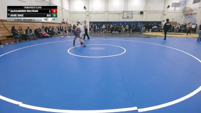 148 lbs Cons. Round 2 - Jose Diaz, Madera vs Alexander Beltran, Independence (Bakersfield)