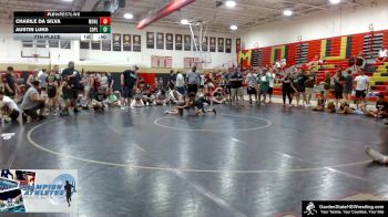 Youth-65 lbs 7th Place - Charile Da Silva, Morris Hills vs Austin Luks, South Plainfield