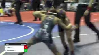 70 lbs Consi Of 4 - Layton Fries, Grapplers vs Pierson Braithwait, Cwo