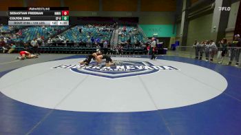 149 lbs Consi Of 16 #1 - Sebastian Freeman, New Mexico Highlands vs Colton Zinn, Cal Poly Humbolt